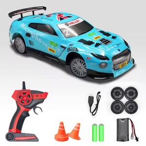 Voitures télécommandées électriques rapides RC drift cars 1/14 pour jouets radiocommandés, voitures de course en plein air pour enfants, cadeaux - Product Image 4