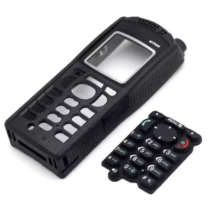 Coque avant pour talkie-walkie MTP850 MTP850S avec clip arrière, cache anti-poussière et bouton de remplacement – Kit de coque radio - Product Image 2
