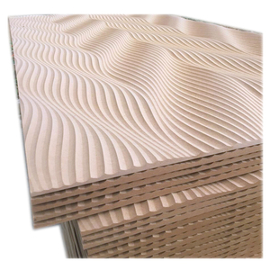 Trang trí nội thất sử dụng Độ dày từ 6M đến 18mm vẫy <span class=keywords><strong>MDF</strong></span> 3D <span class=keywords><strong>Panel</strong></span> tường - Product Image 1