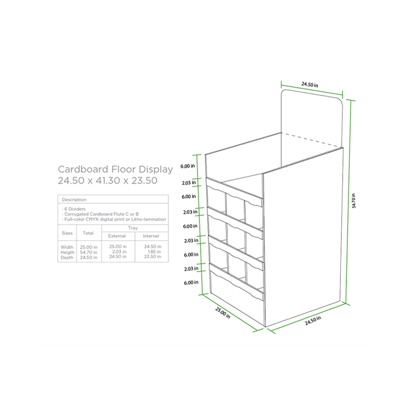 Calculado según el tamaño del producto