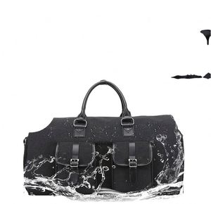 Sac de voyage convertible personnalisé BSCI, sac de voyage pliable avec fermeture éclair, imperméable, pour hommes et femmes - Product Image 3