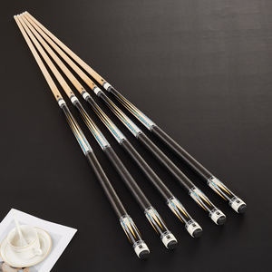 Gtsports Prix bas Queue <span class=keywords><strong>de</strong></span> billard en bois massif 57 pouces en 2 parties pour billard, pointe <span class=keywords><strong>de</strong></span> 12,5 mm - Product Image 2