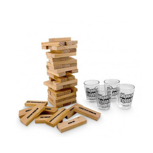 Juegos de Fiesta, Torre de Bebidas con <span class=keywords><strong>Juego</strong></span> de Vasos de Chupito, Juegos de Construcción con Bloques, Juegos de Beber para Adultos - Product Image 5