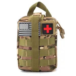 ライフケアを超えて屋外戦術MOLLEリップアウェイEMT応急処置IFAKポーチ医療用空のバッグ