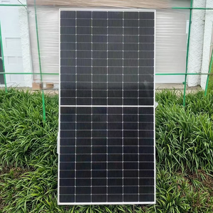 Panel <span class=keywords><strong>Solar</strong></span> Monocristalino de Silicio de 550W, Media Celda PERC, Alta Eficiencia, Servicio OEM - Product Image 1