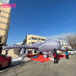 Avión Inflable Gigante Publicitario, Helicóptero Inflable para Exhibición en Exteriores - Product Image 1