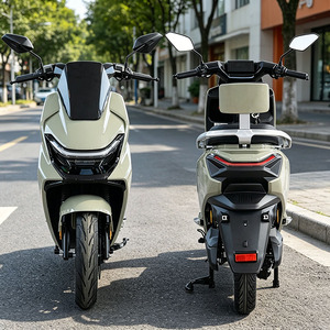 Motocicleta Eléctrica CKD SKD de 12 Pulgadas con Batería Extraíble de Fábrica, 1100/1300W, 60km/h, Scooter con Gran Potencia - Product Image 1