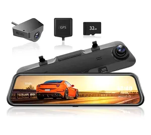Wolfbox G840H Night Vision Hd Dual Lens Front And Rear Car Assist Wifi Mirror Dash Cam Dashcam