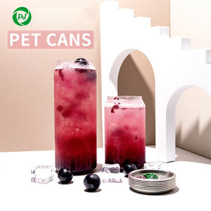 맞춤형 330ml 애완 동물 로고 음료 병 디저트 케이크 차 우유 커피 주스 소다 500ml 우유 차 가게 사용을위한 쉬운 열린 뚜껑 - Product Image 3