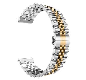 Coolyep-pulsera de reloj inteligente <span class=keywords><strong>para</strong></span> hombre y mujer, pulsera de acero inoxidable con cuentas, <span class=keywords><strong>para</strong></span> Samsung Galaxy Watch <span class=keywords><strong>5</strong></span>, Watch4 - Product Image 3