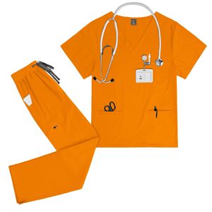 Uniformes Médicos Unisex de Alta Calidad 42192, <span class=keywords><strong>Traje</strong></span> de Trabajo para Enfermeras y Doctores, Tejido Elástico Moderno y Popular - Product Image 6