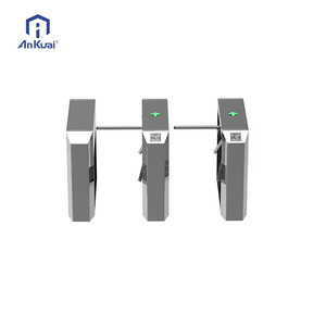 An ninh cho người đi bộ thả cánh tay mỏng phòng tập thể dục Swing cổng quay với Nhận dạng khuôn mặt cho văn phòng tập thể dục - Product Image 5