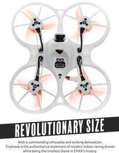 <span class=keywords><strong>Mini</strong></span> Dron Emax Tinyhawk F4 <span class=keywords><strong>Magnum</strong></span> con cámara 5,8G para interiores FPV Racing DIY 75MM 2 ~ 3S RTF versión RC Drone - Product Image 3