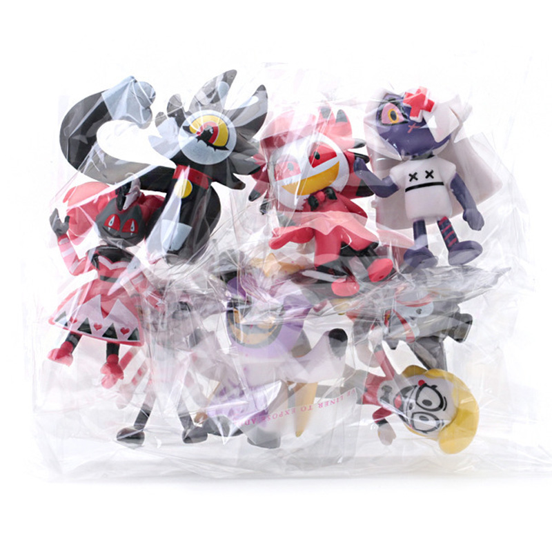8 Style Hazbin Hotel Anime Action Figure Toy Set - Alastor
