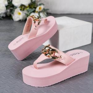 Infradito da donna sandali <span class=keywords><strong>con</strong></span> zeppa <span class=keywords><strong>con</strong></span> <span class=keywords><strong>tacco</strong></span> <span class=keywords><strong>alto</strong></span> - Product Image 3