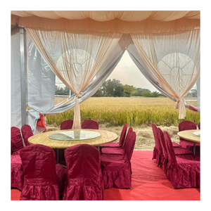 <span class=keywords><strong>Tente</strong></span> de <span class=keywords><strong>mariage</strong></span> rouge festive GUANGRUI, couleur personnalisée, style oriental traditionnel pour les fêtes de <span class=keywords><strong>mariage</strong></span> en plein air en Asie - Product Image 3