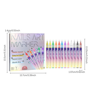 12 Colores <span class=keywords><strong>de</strong></span> Rotuladores <span class=keywords><strong>para</strong></span> Decoración <span class=keywords><strong>de</strong></span> <span class=keywords><strong>Uñas</strong></span>, Marcadores <span class=keywords><strong>para</strong></span> <span class=keywords><strong>Pintar</strong></span> y Dibujar <span class=keywords><strong>Uñas</strong></span>, Resistentes al Agua, <span class=keywords><strong>para</strong></span> Manualidades y Graffiti en <span class=keywords><strong>Uñas</strong></span> <span class=keywords><strong>para</strong></span> <span class=keywords><strong>Niñas</strong></span> - Product Image 4