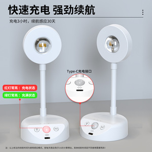 Lámpara de Pared LED T115 con Sensor ABS, Control Inteligente con Detección de Cuerpo Humano, Luz Interior con 25000 Horas de Duración - Product Image 5