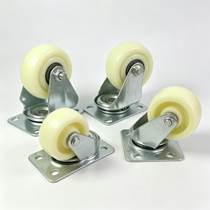 Twin Wheel Hooded Design Quiet Rolling Stem Mount Hospital Bed Medical Grade Medical Equipment Caster Wheel With Casters Set - Product Image 3
