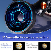 Telescopio Astronómico Monocular de Largo Alcance Sky-Watcher al por Mayor para Principiantes, 1000 mm de Distancia Focal, 114 mm, 300X