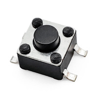 Micro-interrupteur tactile SMD à bouton-poussoir de 4,5x4,5x3 mm à 4 broches à profil bas pour réparation de clé de voiture à distance et remplacement de carte PCB