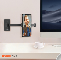 Support de téléphone portable pliable, support de tablette réglable pour bureau (BEWISER WS-2U)