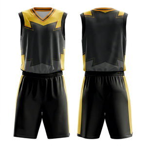 Service OEM Uniformes de basket-ball pour écoles et clubs Entièrement personnalisés Réversibles Séchage rapide Respirants Maillots pour équipes - Product Image 1