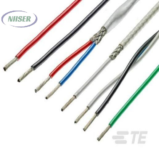 TE Raychem 44A0111-22-9 SPEC 44 Hook-Up Wire 22 AWG 0.38mm² White 600V Dual Wall High Temperature  Aviation Military Grade