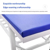 Table d'examen manuelle multifonctionnelle en acier inoxydable pour usage ambulatoire, garantie 3 ans, pour la médecine traditionnelle chinoise, le massage et l'acupuncture