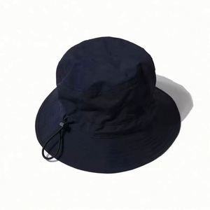Wholesale Summer Outdoor Waterproof Uv protection Sun <b>Hat</b> Fishing Bucket <b>Hats</b> With Drawstring - Product Image 6
