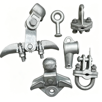 Ensemble de suspension à double œil en fonte de sable fiable, personnalisé, en aluminium moulé, pour rail, accessoire de transport ferroviaire