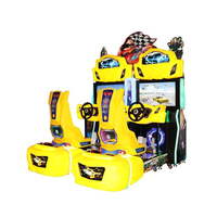 Baby Bear Outrun Car Racing Simulateur vidéo Machine de jeu d'amusement populaire à pièces de monnaie Machine de jeu de course de genre anglais