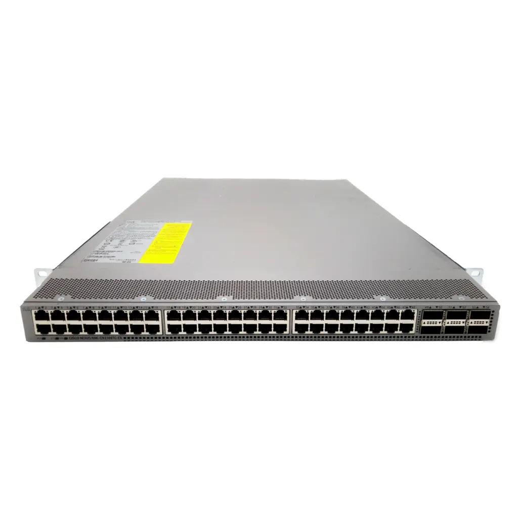 N9K-C93108TC-FX3P Nexus 93108tc-Fx 3P Schakelaar NX-OS Modus 48 Poorten Poe Netwerk Switch