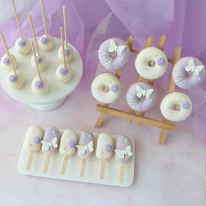 Moules en silicone pour fondant, fleurs et papillons, pour chocolat, fondant, argile polymère, projets d'artisanat - Product Image 3