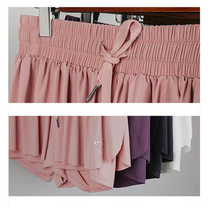 Женские спортивные шорты с завышенной талией - Product Image 6