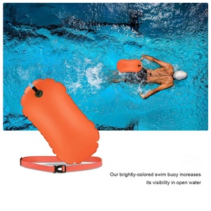 Bouée de natation gonflable étanche en PVC, sac flottant de sécurité pour eaux ouvertes, équipement de natation extérieur - Product Image 4