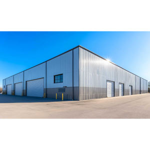 Estructura de Acero Ligero Prefabricada de Bajo Costo de China, Nave Industrial, Taller y Almacé<span class=keywords><strong>n</strong></span> con Materiales de Construcció<span class=keywords><strong>n</strong></span> - Product Image 2