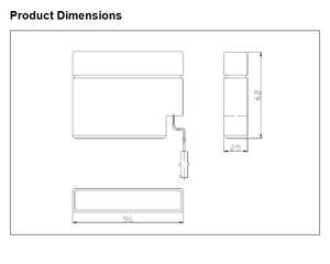 12V 800mA時間充電式バッテリーメンテナンスフリー密閉型鉛蓄電池0.8AH12V - Product Image 2