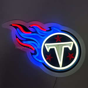 Insegna Luminosa LED Personalizzata in Acrilico per Tifosi Sportivi, Multicolore, per Squadre di Calcio e Aziende Automobilistiche - Product Image 3