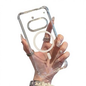 Funda Magnética Transparente para Nothing Phone (3) Pro, con Esquinas Reforzadas y Protección Contra Caídas - Product Image 1