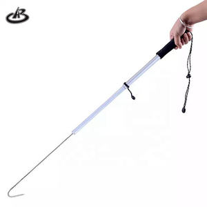 Vente en gros Gaff de pêche 120cm 90cm 60cm Lance de pêche en acier inoxydable Gaff de pêche <span class=keywords><strong>télescopique</strong></span> en alliage d'aluminium - Product Image 2