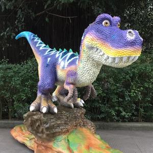 Aire de jeux pour enfants, équipement d'extérieur, robot dino, figurines du roi, exposition modèle de dinosaures, résine - Product Image 6