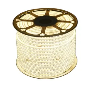 LED Strip 220V 240V IP67กันน้ำ3528 SMD เชือกสวน Decking ไฟห้องครัว