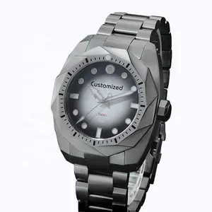 高品质全钛专业潜水手表超长发光自动防水300米腕表