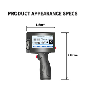 <span class=keywords><strong>Impresora</strong></span> de Inyección de Tinta Portátil AISOMARK de 12.7mm para Botellas, Plástico, Bolsas de Embalaje de Aluminio, con Codificador de Fecha y Logotipo Gráfico - Product Image 2