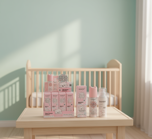 Lozione Idratante per Neonati Saniye 90ml con Acido Ialuronico per Tutti i Tipi di Pelle, Formato Regolare, Formula Liquida - Product Image 2