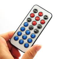 Télécommande de commutateur d'éclairage IR à 21 touches pour le support de conteur d'histoires sur clic personnalisé