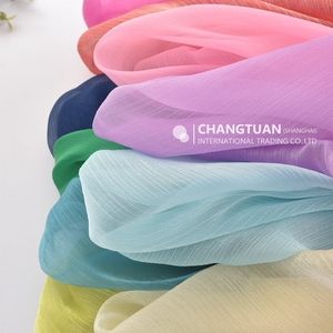 <span class=keywords><strong>Tela</strong></span> de Organza Plisada de Poliéster al <span class=keywords><strong>por</strong></span> Mayor, <span class=keywords><strong>Tela</strong></span> de Organza Arrugada Iridiscente para Vestidos de Fiesta - Product Image 3