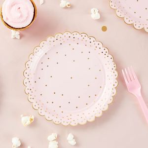 Party Supplies <b>Disposal</b> Paper <b>Plate</b> Pack 7 Inches FOIL Theme - Product Image 5