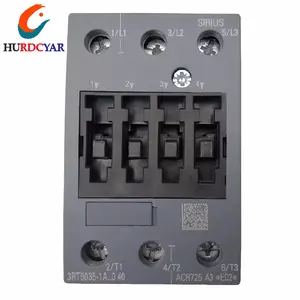 3rt5 loạt 3P AC contactor 32A 15KW 50/60Hz 3rt5034-1a-24V 36V 48V 110V 220V 230V